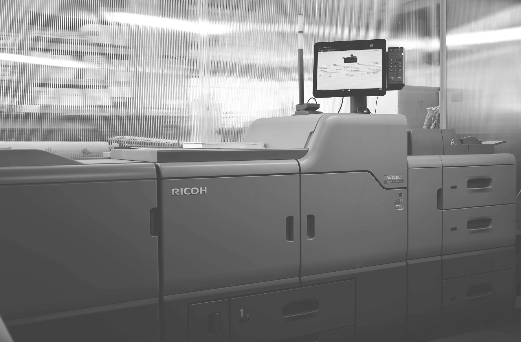 Produzione di stampa digitale a Erba