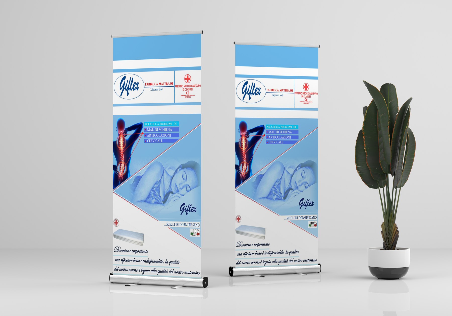 Roll-up promozionale stampato